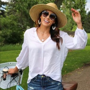 Shadow Stripe Popover Top